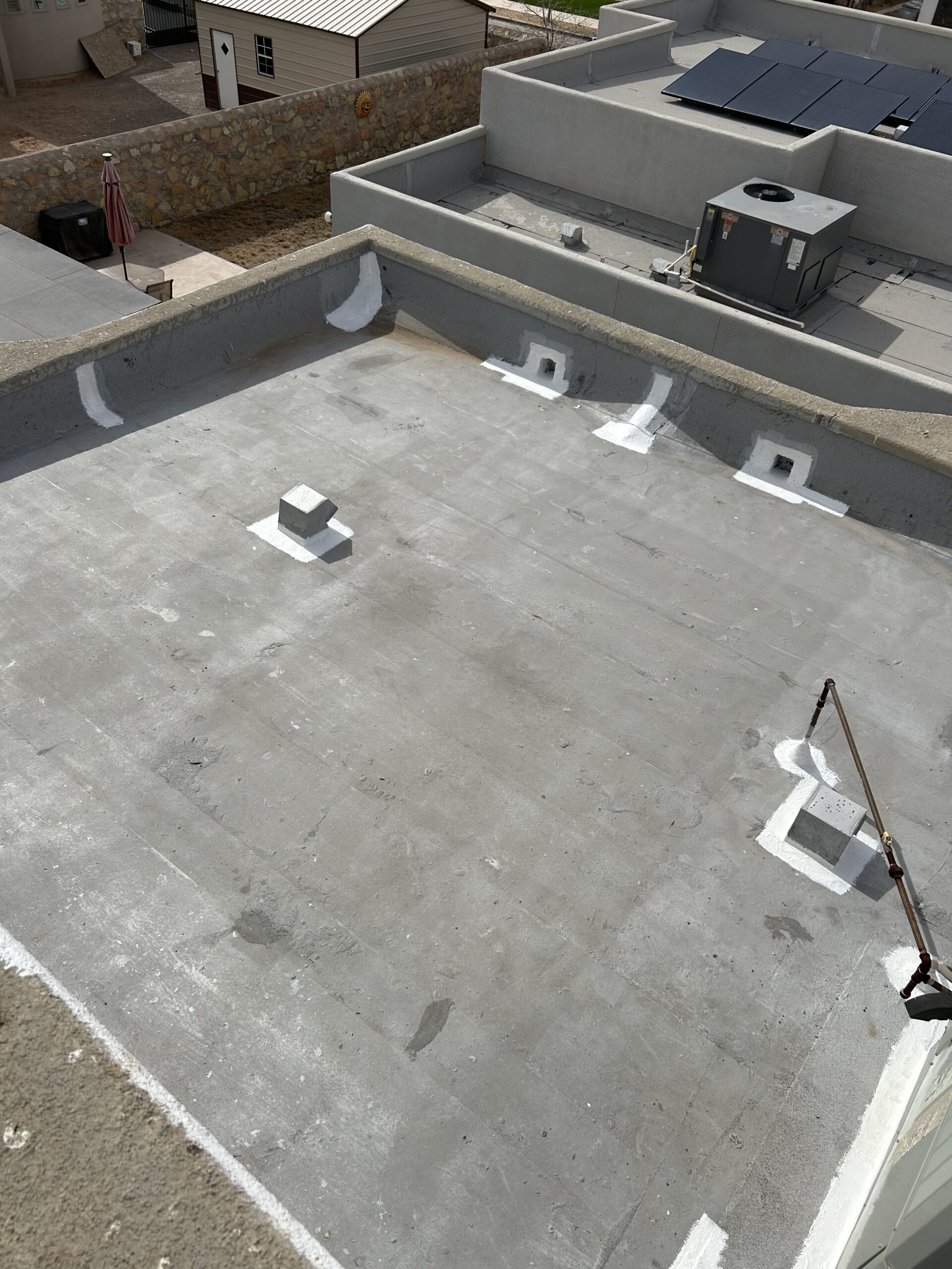 Commercial roofing image by S&M Quality Roofing in El Paso