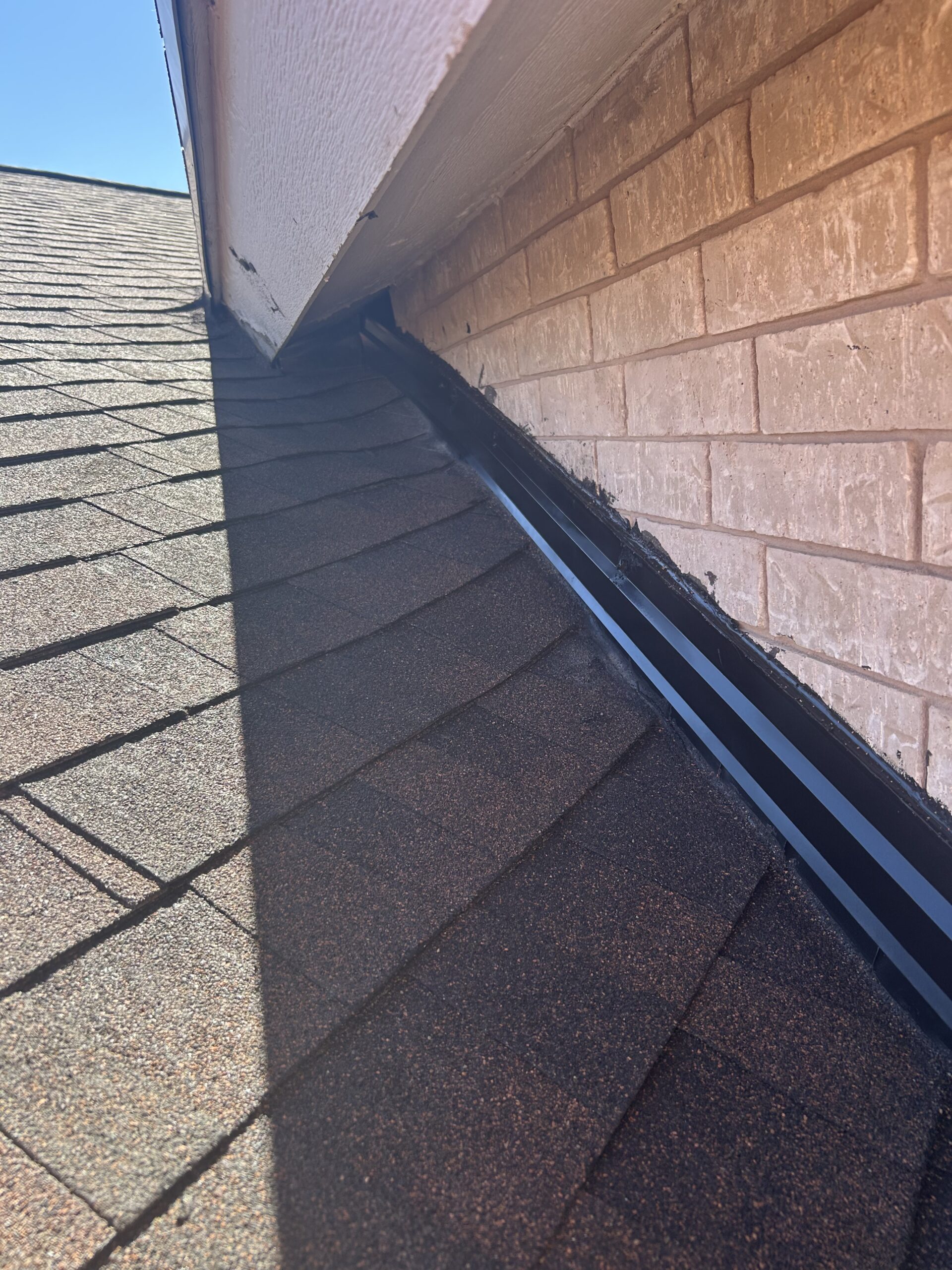 Residential roofing detail image from El Paso project