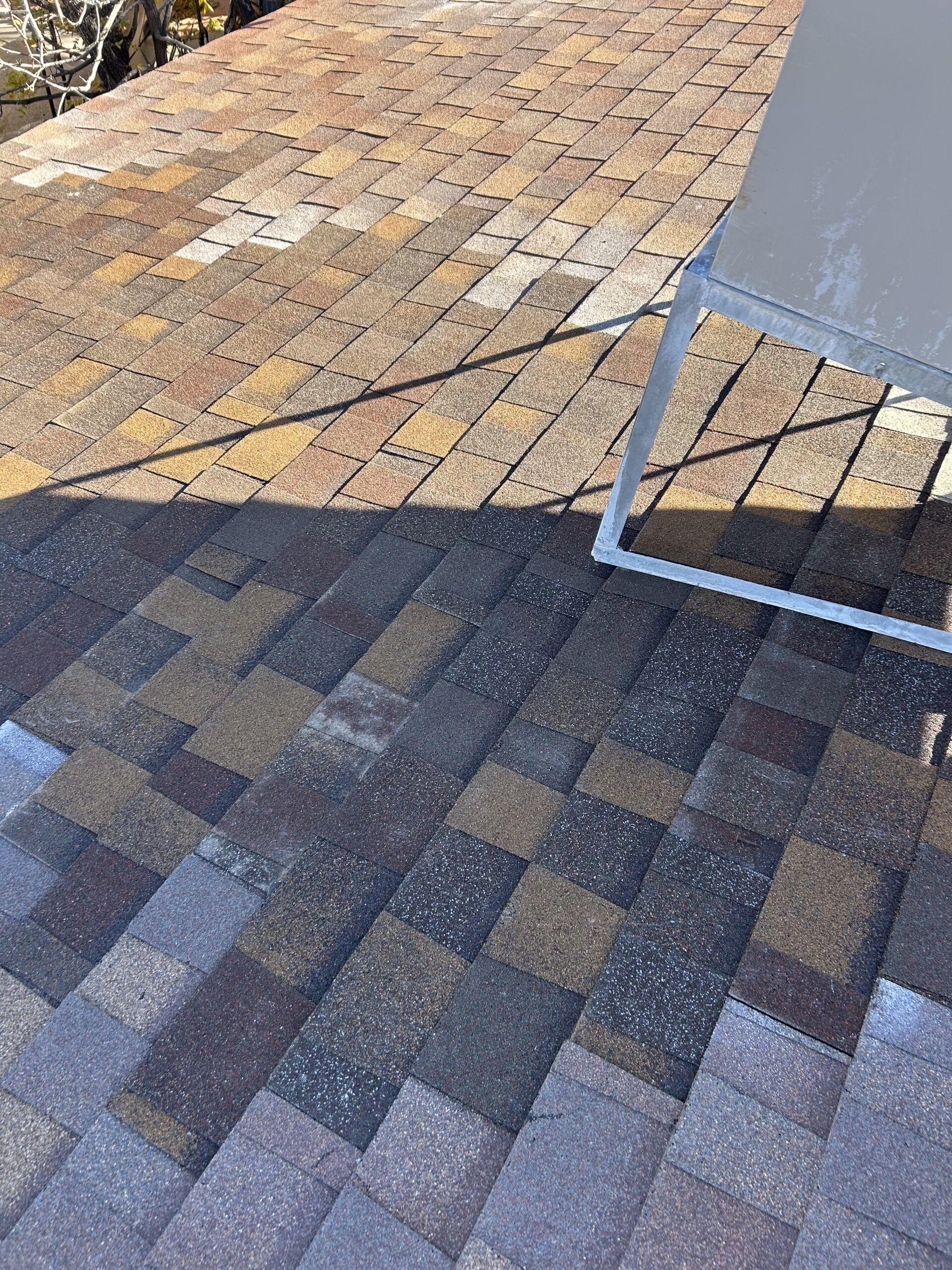 Roof maintenance project