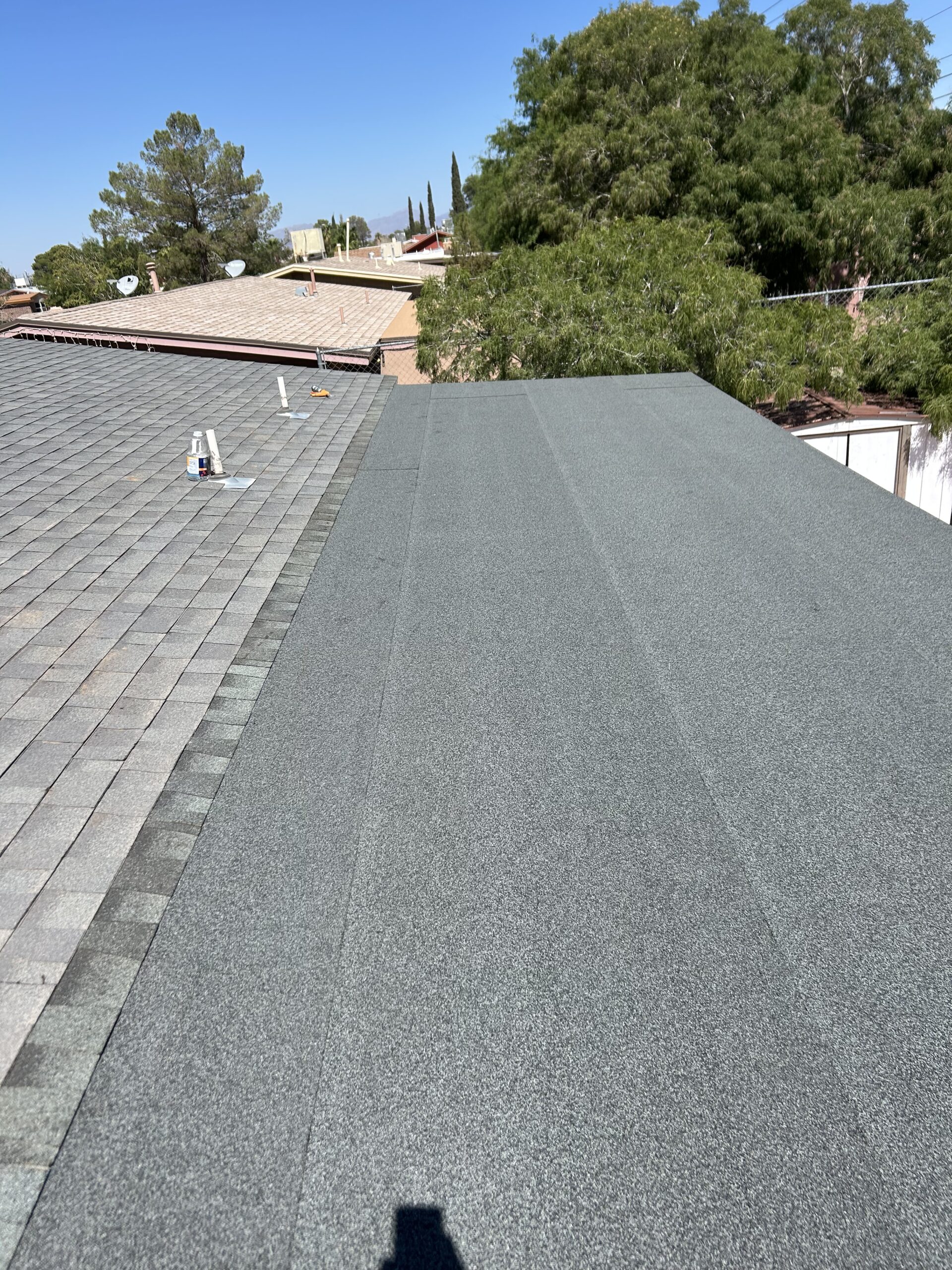 Residential roofing project completed by S&M Quality Roofing in El Paso